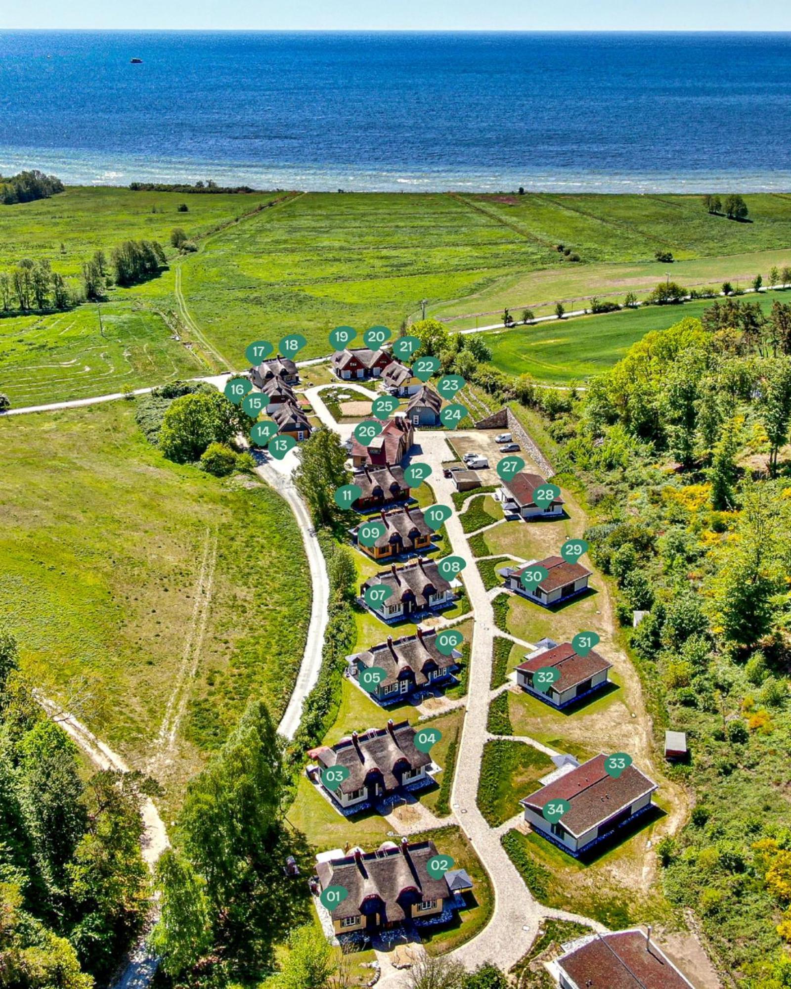 Ferienhaus Strandflieder 05 Feriendorf Klein Stresow Ruegen By Ruyastay Putbus Dış mekan fotoğraf